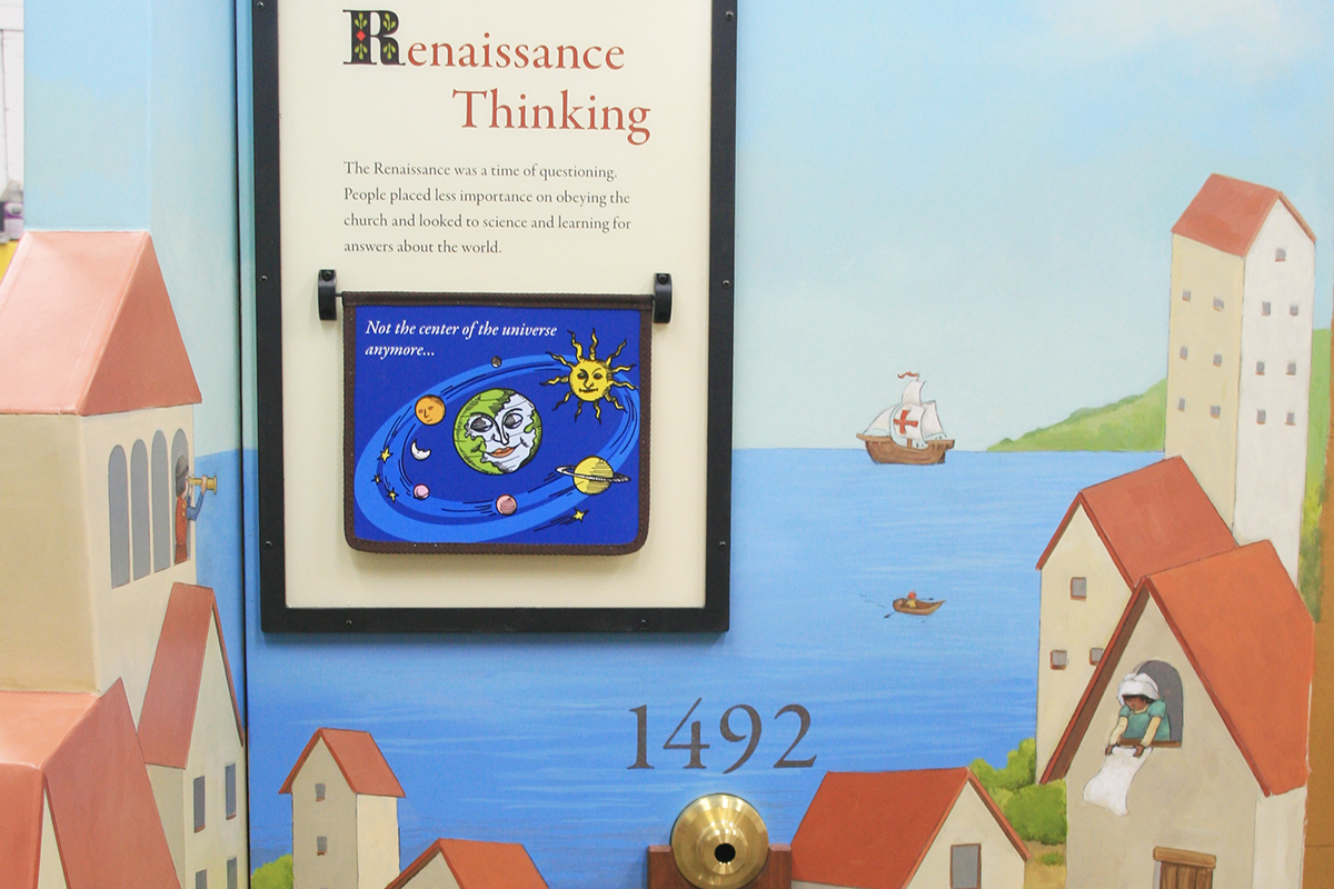 close up of the Renaissance Thinking component